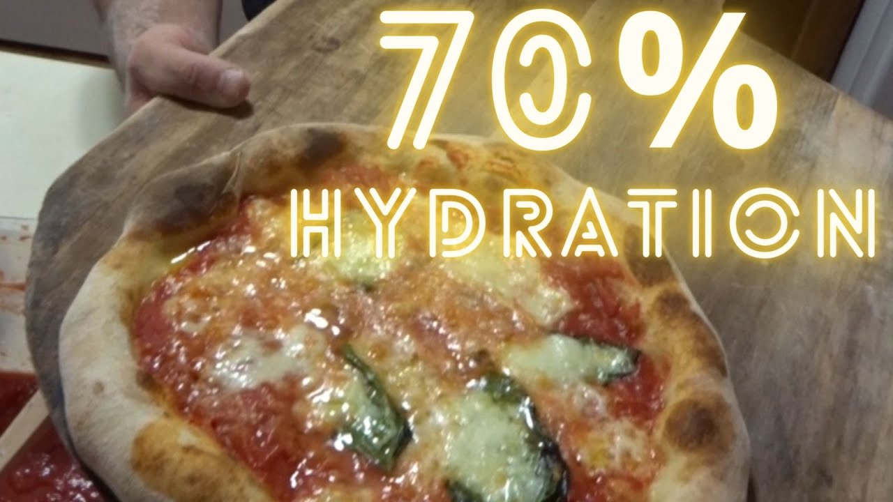 How to Make 70% Hydration Pizza at Home like a PRO! Dough Recipe - Balling - Cooking in Home Oven!