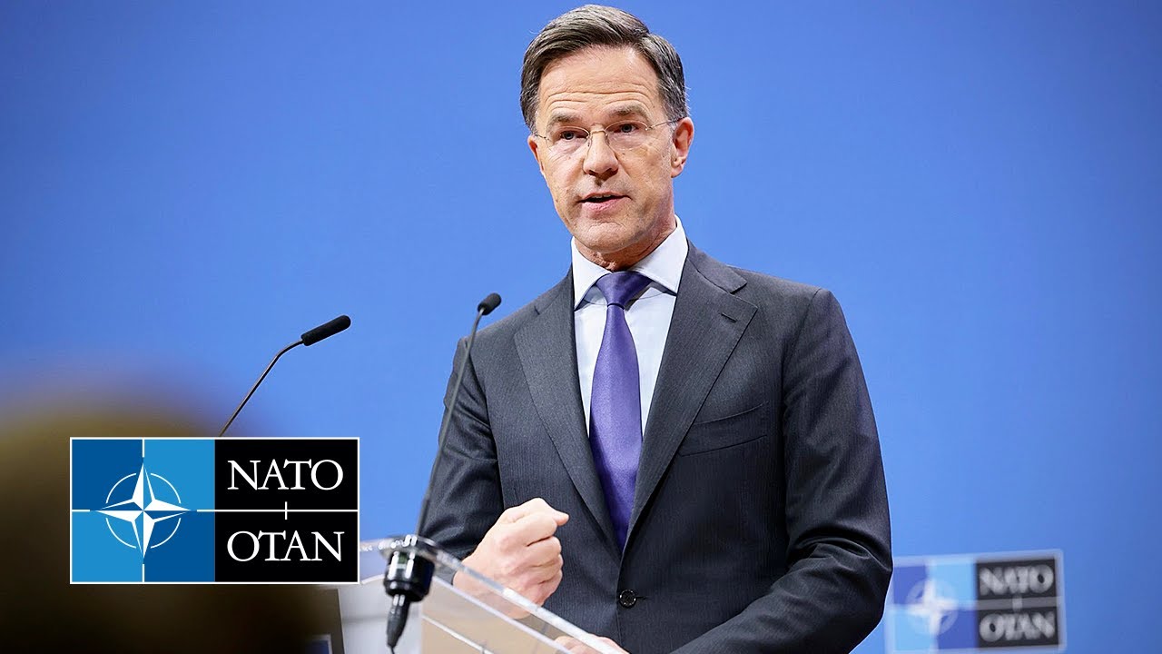 NATO Secretary General pre-ministerial press conference at Foreign Ministers Meeting, 02 APR 2025