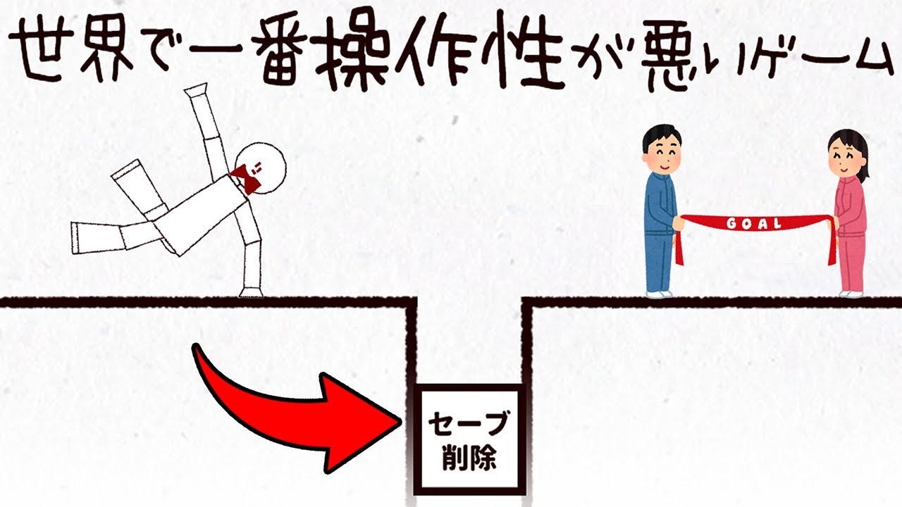 世界で一番操作性が悪いゲームがウザすぎて笑う