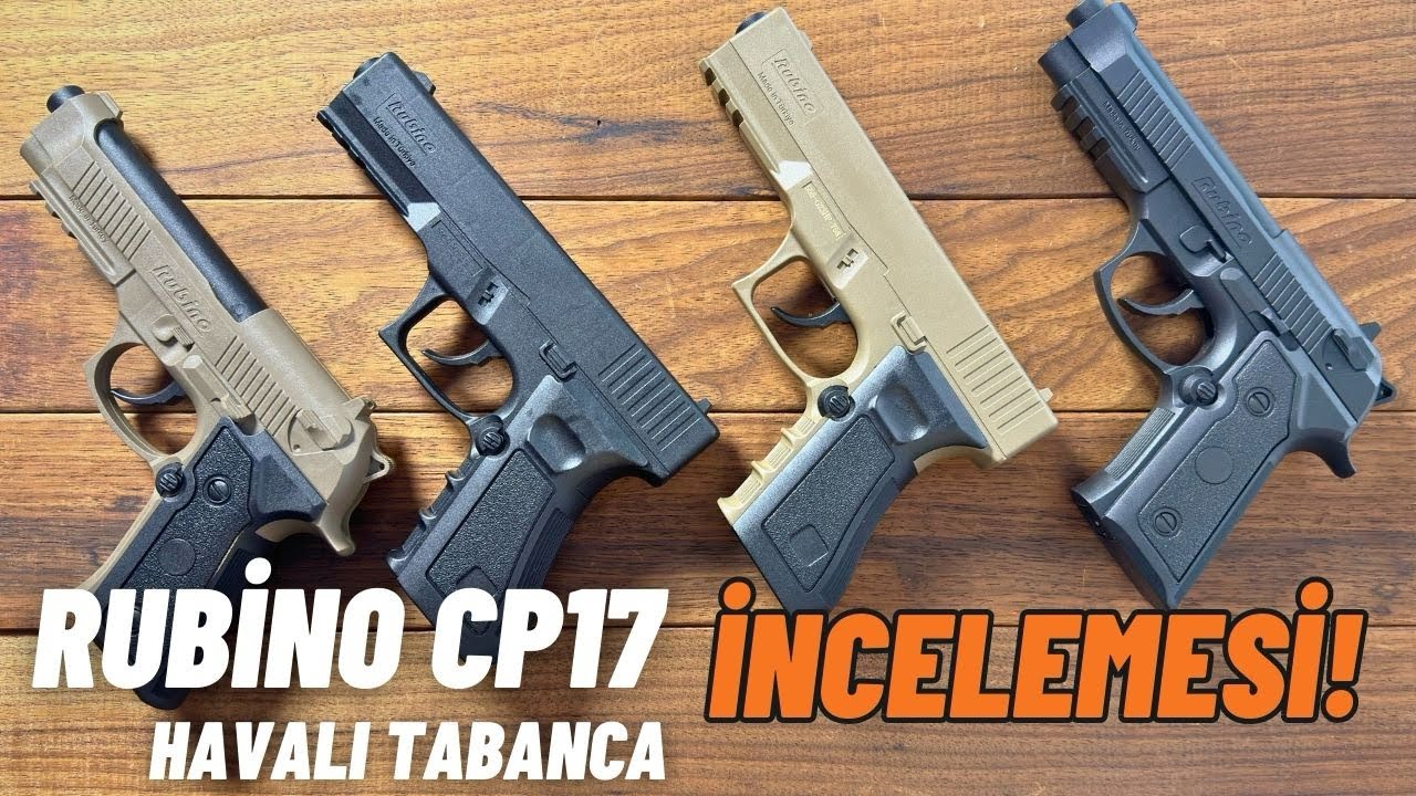 Rubino Cp17 Havalı Tabanca incelemesi -Rubino Cp92