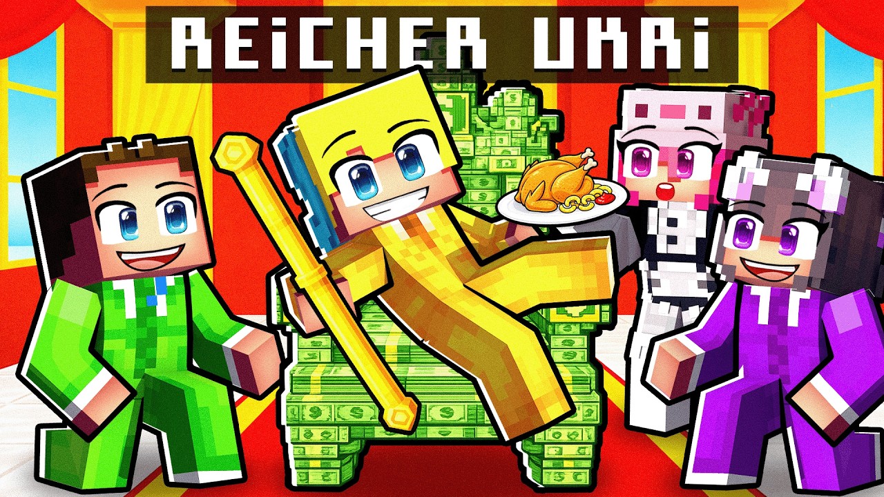 UKRI wurde REICH in Minecraft!