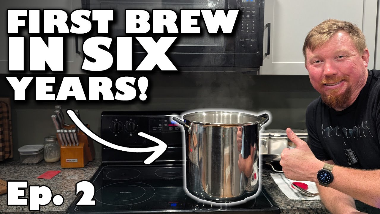 My First Brew Day in 6 Years! Block Party Amber Ale Homebrew Kit from Northern Brewer (Ep. 2)