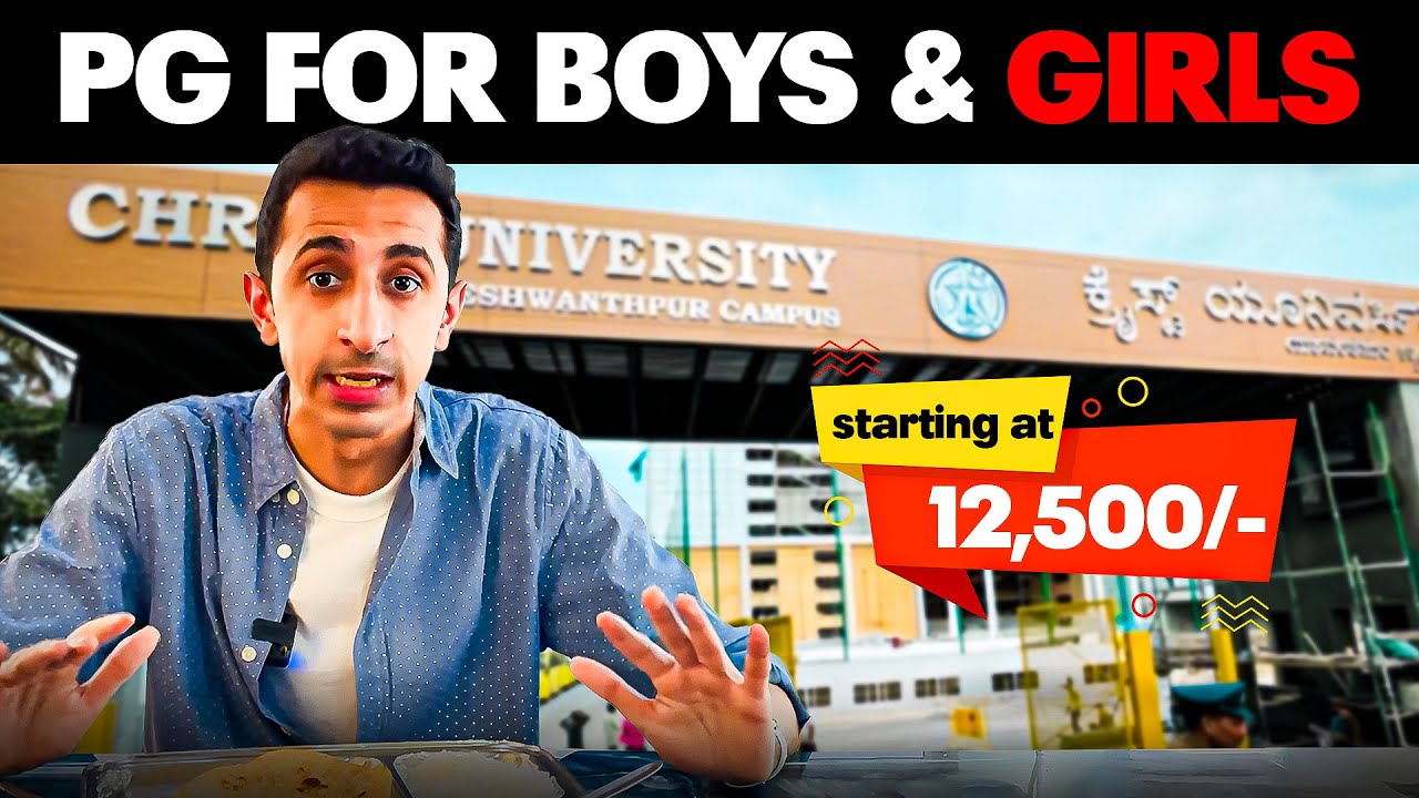 Christ University Yeshwanthpur Campus - PG for Boys & Girls - Full Tour