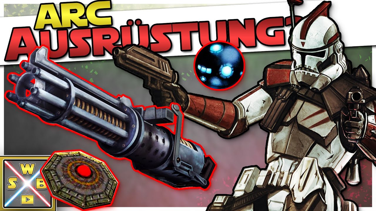 Wie sah die AUSRÜSTUNG der ARC TROOPER aus? - STAR WARS erklärt