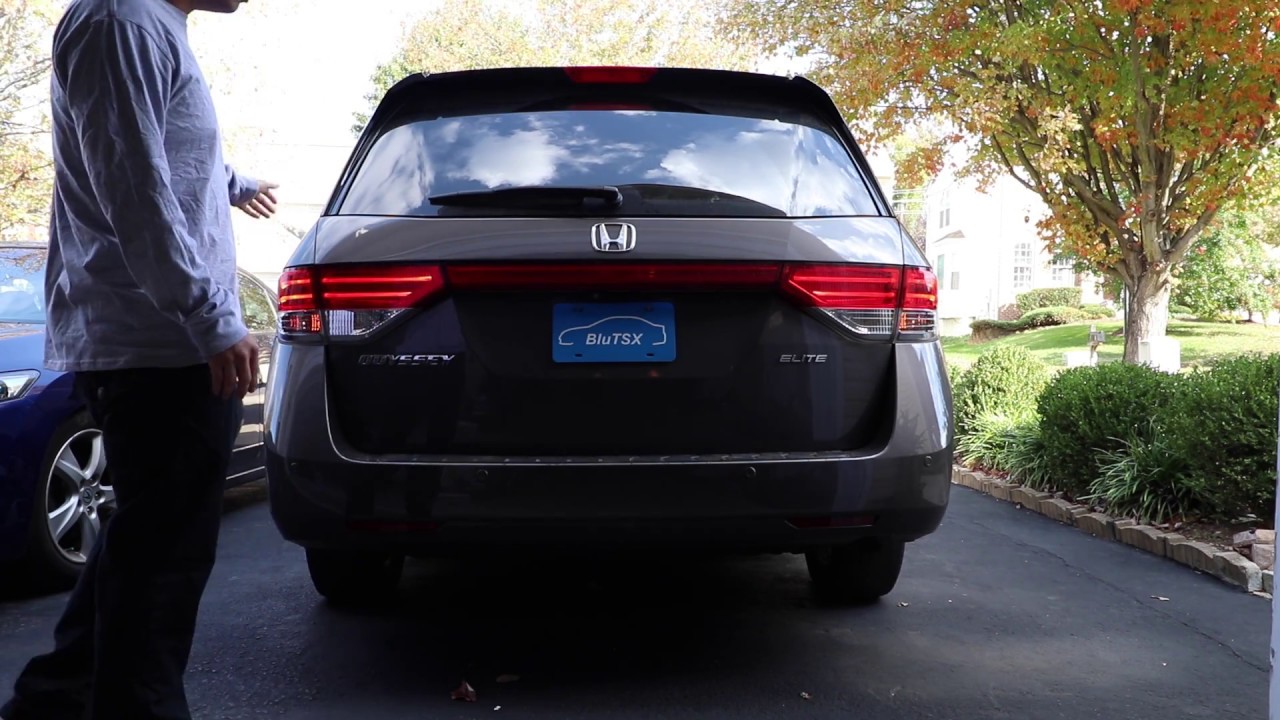 2011-2017 Honda Odyssey Replace Tail Light, Brake/ Stop, Turn Signal, Reverse, & License Plate Bulbs