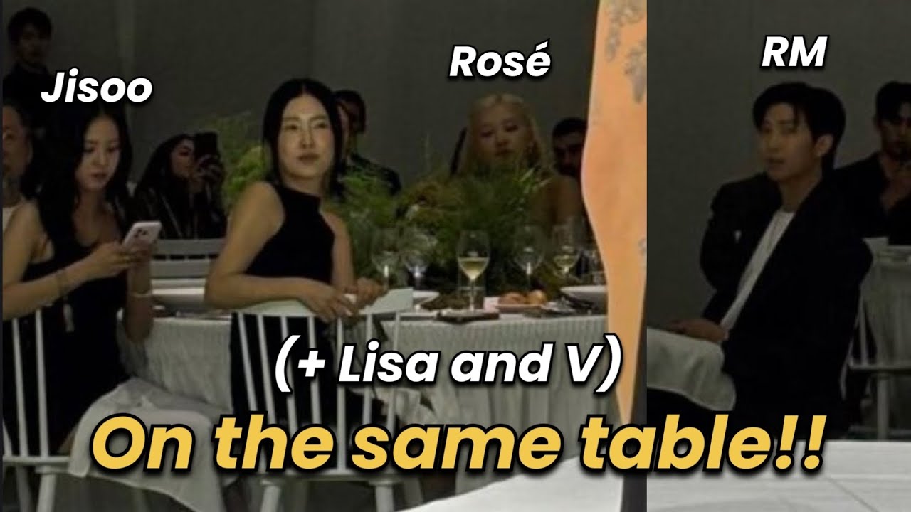 BTS and Blackpink at the same event! (ft. Lee Jaewook) ✨️