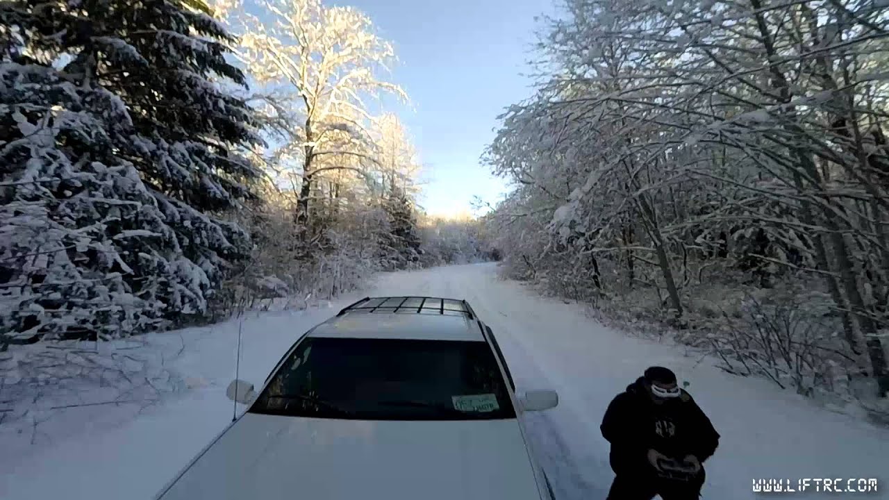 LRC Racer drone FPV in Winter Wonderland - www.liftrc.com