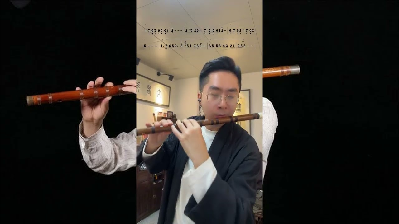 晋城往事歌曲独奏 #笛子 #晋城往事 #竹笛演奏 #笛子独奏 #过去vs现在
