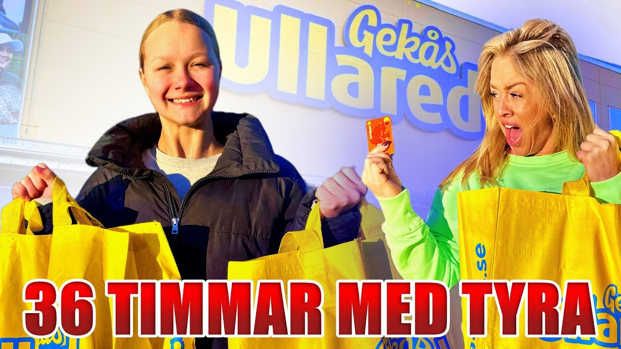 36 TIMMAR MED 15-ÅRING -ROADTRIP TILL ULLARED! 🚗✨