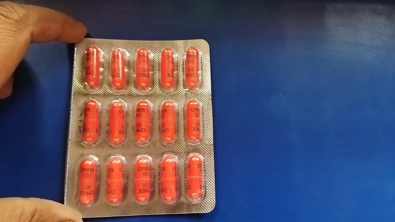 Cipmox -500 capsule Use in Antibiotic ll Cipla company