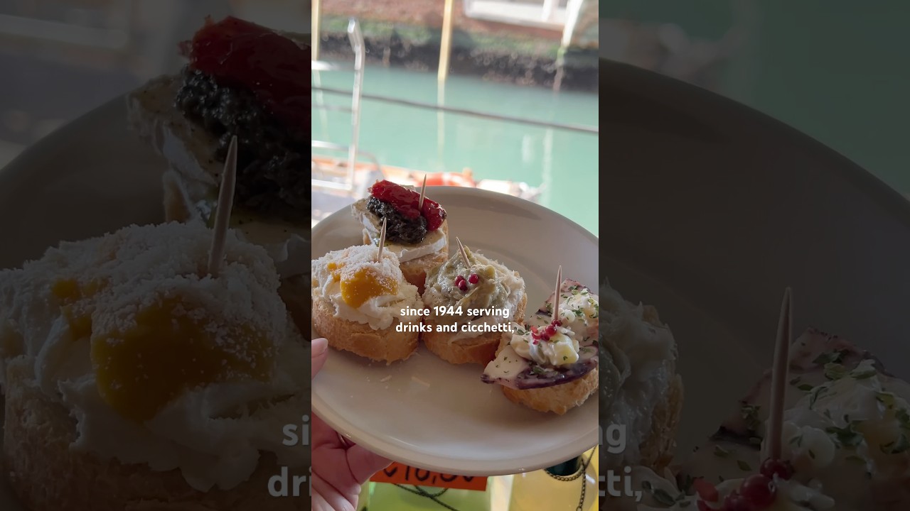 4 Must-Try Food Spits in Venice #italianfood