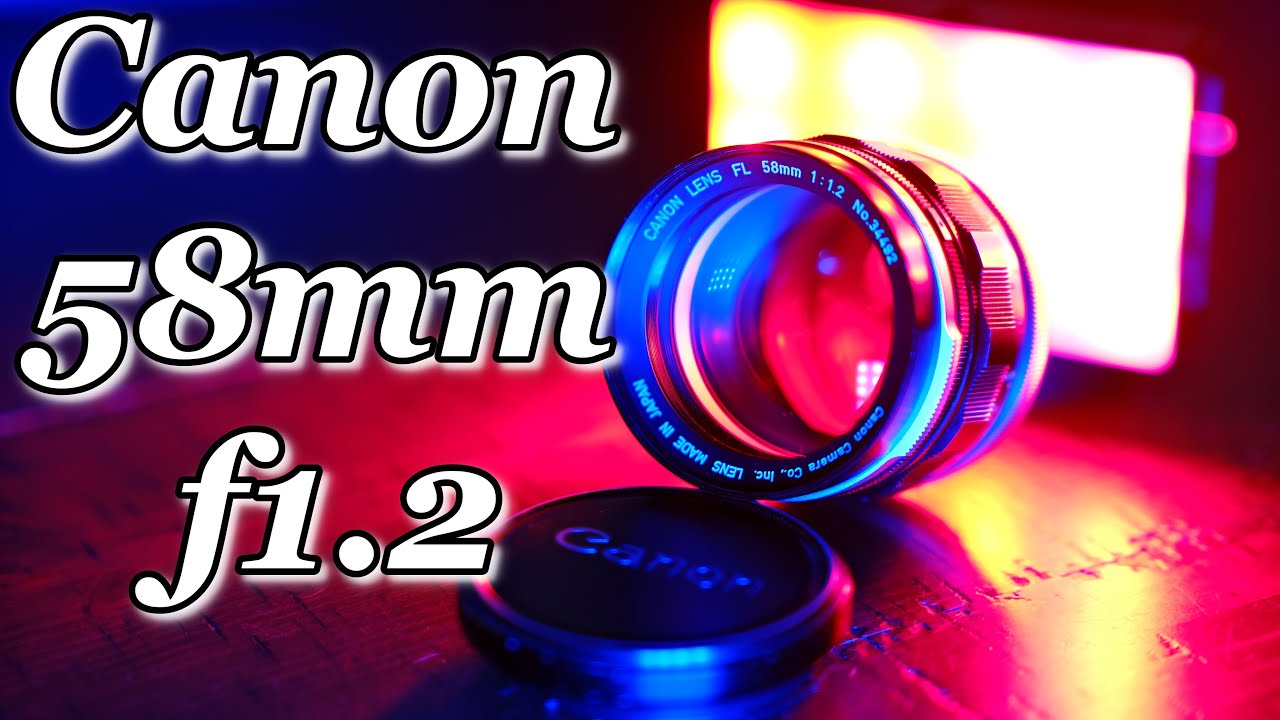 Helios Killer | Vintage Canon FL 58mm f1.2 has CRAZY Swirly Bokeh