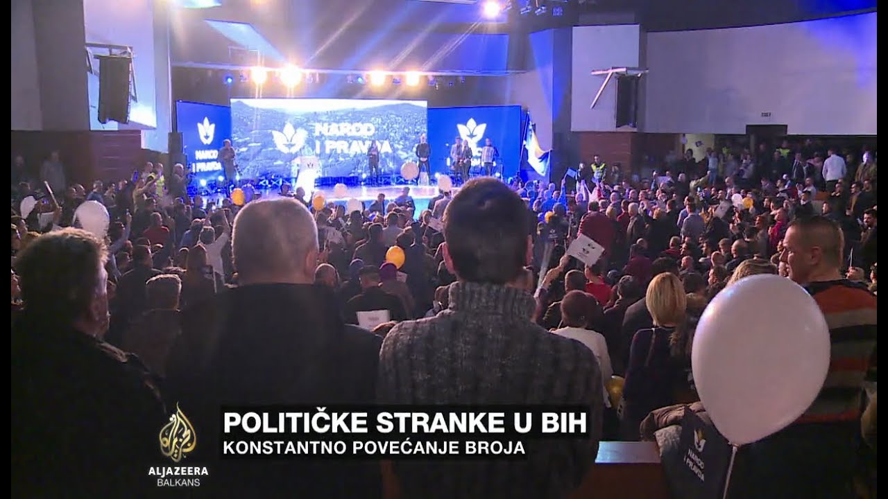 U BiH egzistiraju 154 političke stranke