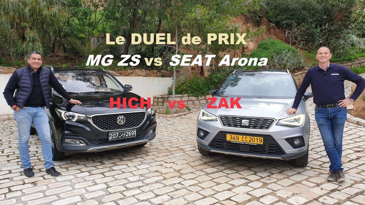 Actuoto: MG ZS BVA vs Seat Arona BVA, le Duel de PRIX