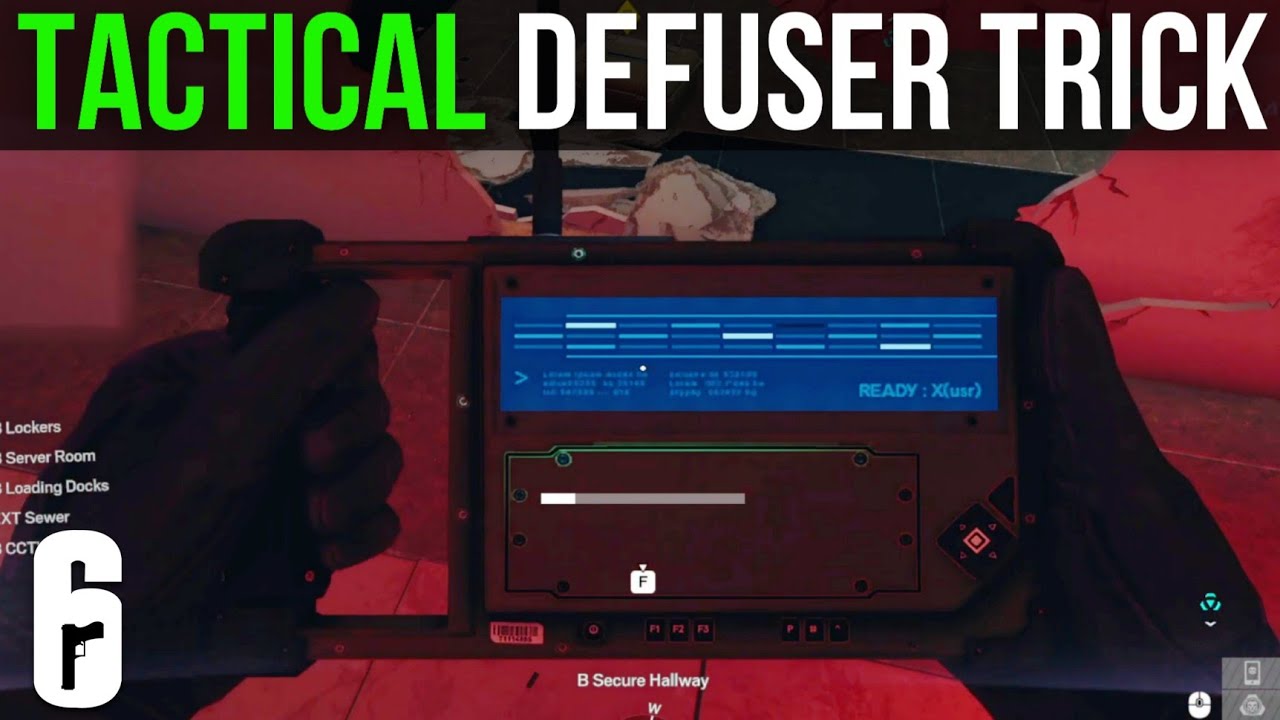The Tactical Defuser Angle | Rainbow Six Siege