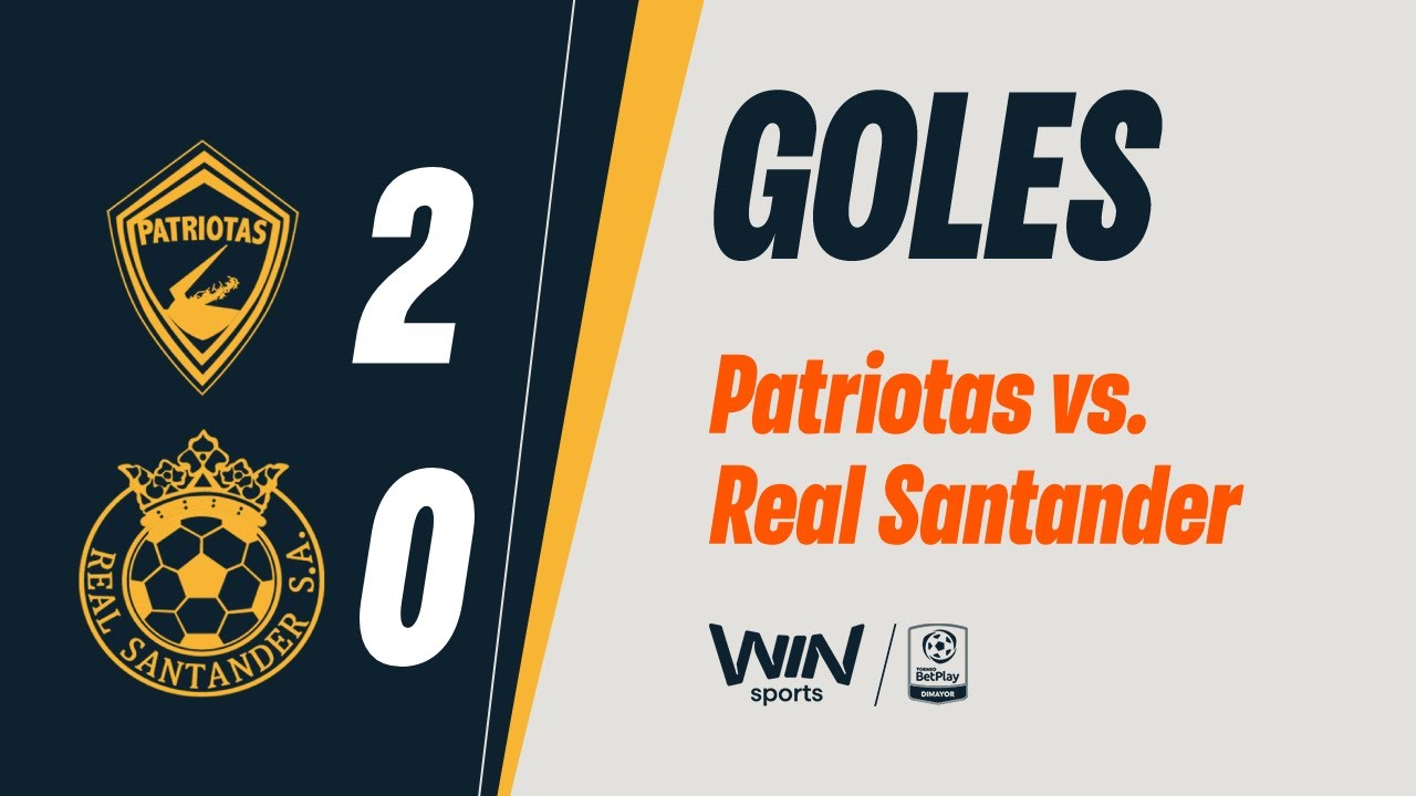 Patriotas vs. Real Santander (goles) | Torneo BetPlay Dimayor 2026-1 | Fecha 2
