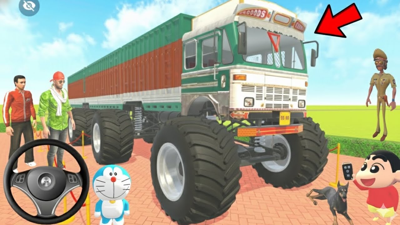 Franklin purchase New Longest Monster Truck 🚛 in Indian Theft auto simulator 