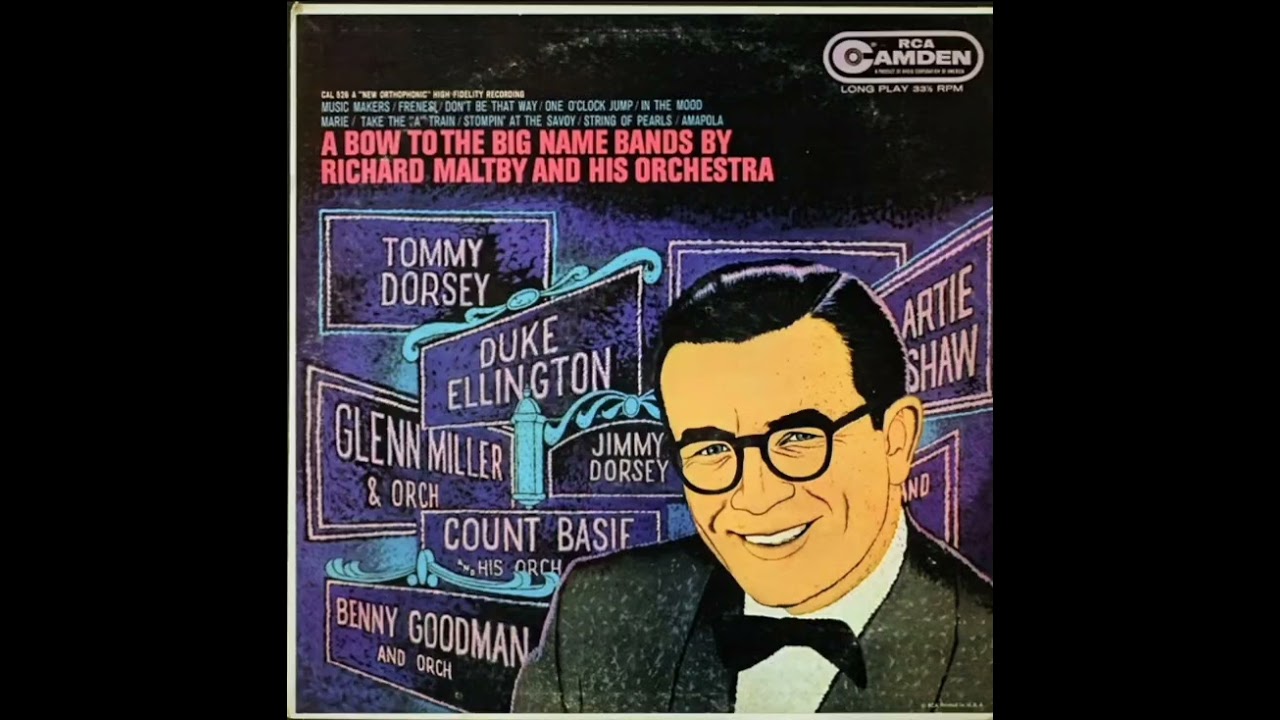 RICHARD MALTBY  - 🎺🎷A BOW TO THE BIG NAME BANDS🎷🎺