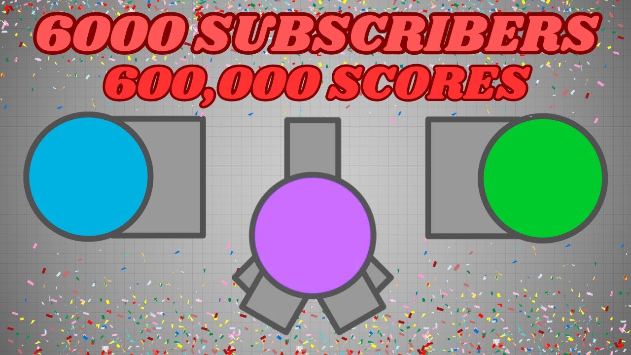 The Inconsistent - 600,000 Scores For 6,000 Subscribers | Diep.io