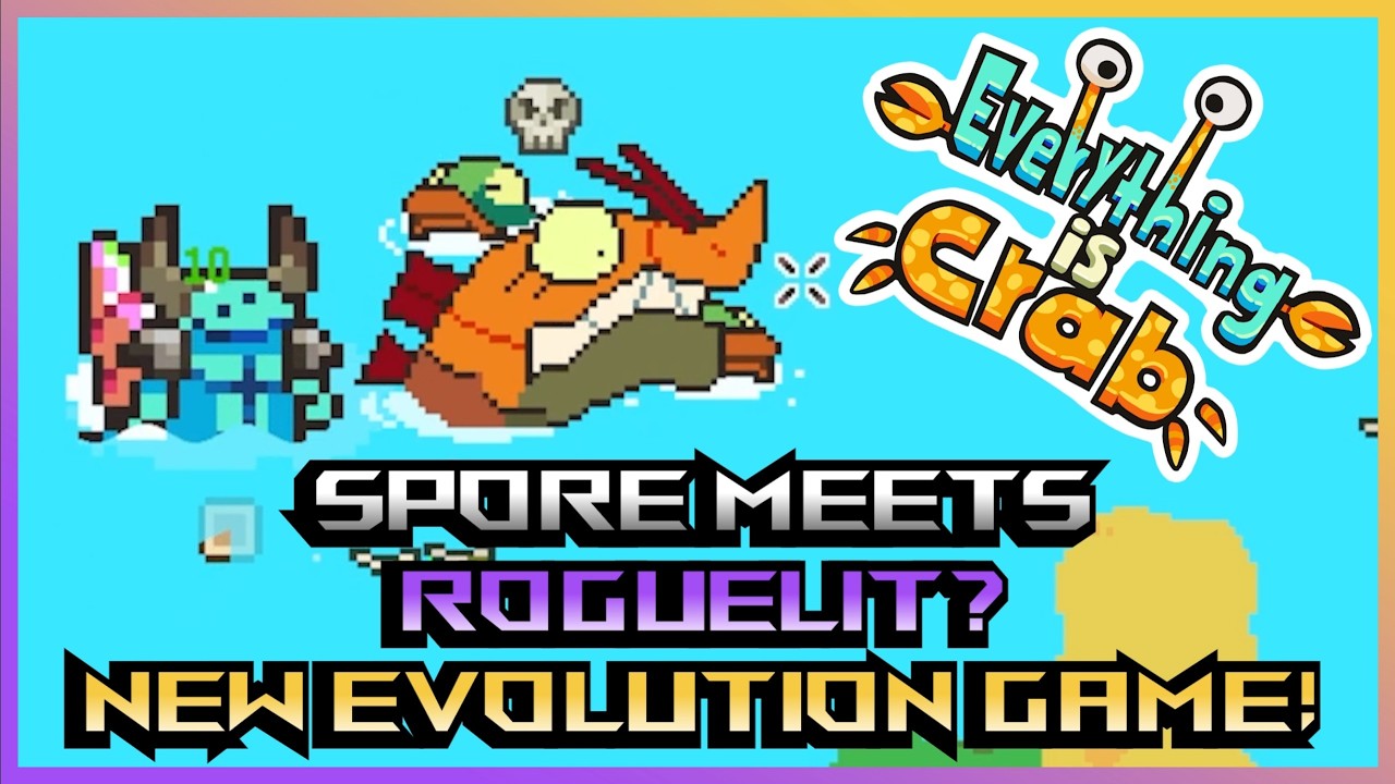Everything is Crab First Look | The Evolution Roguelite You Didn't Know You Needed