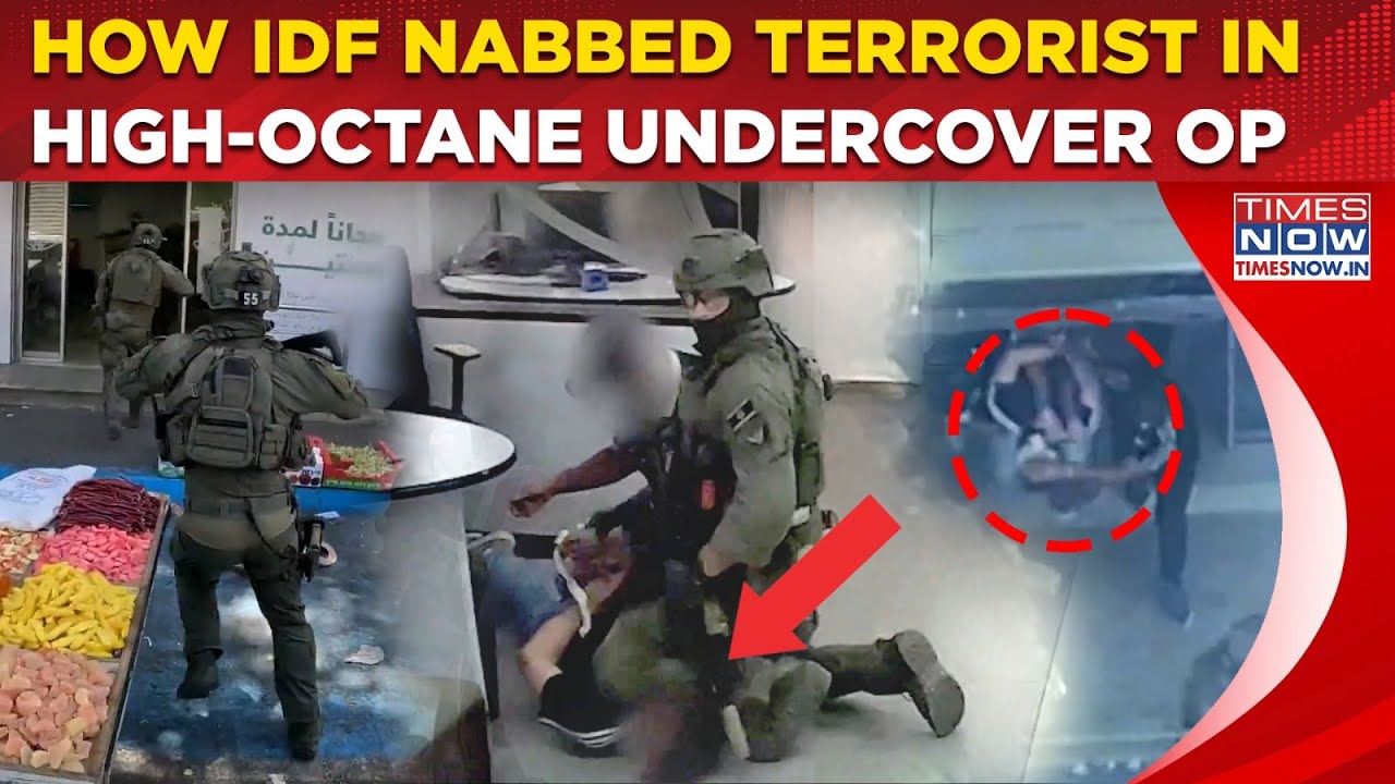IDF Nabs Fatah Terrorist 'Wanted For Years' At Bank In Hebron: Watch How Undercover Op Unfolded