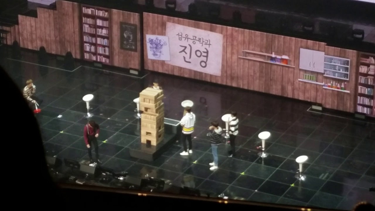 20180203 GOT7 4th Fanmeeting Jenga game Day1