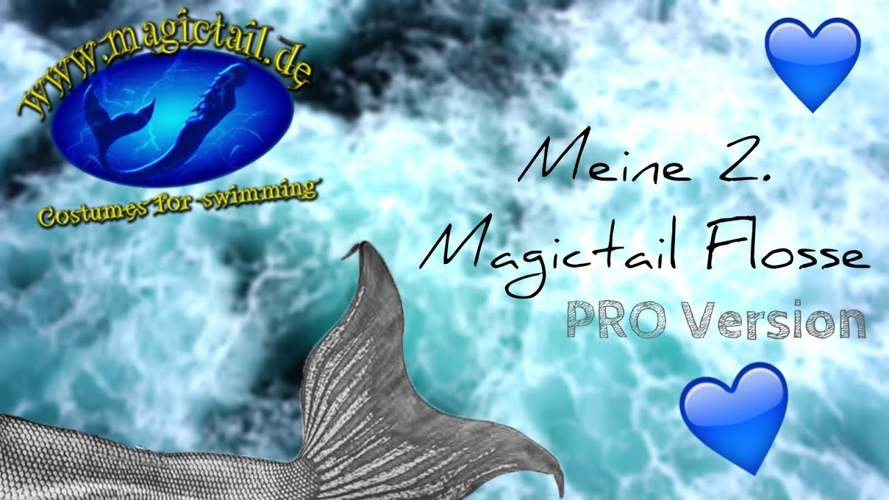 Meine 2. Magictail Flosse 😍🌊🧜🏻‍♀️ Version Pro | HD