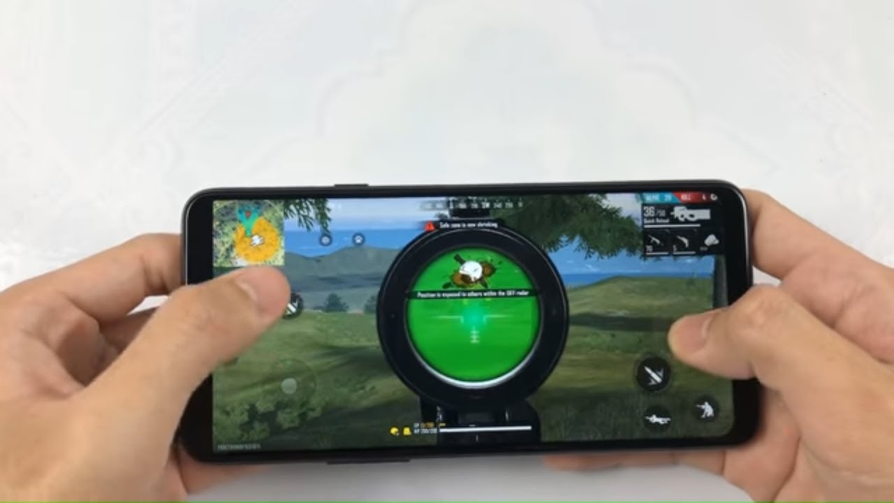 Samsung A20s Test Game Free Fire RAM 4GB | Snapdragon 450, Battery Drain Test