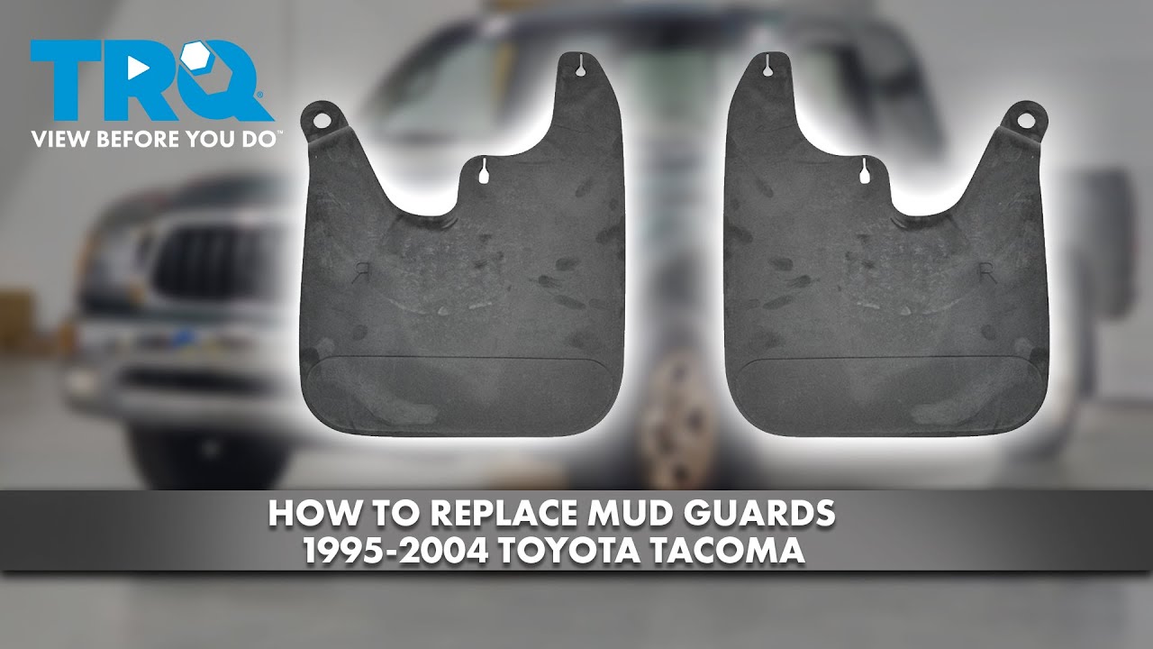 How to Replace Mud Guards 1995-2004 Toyota Tacoma