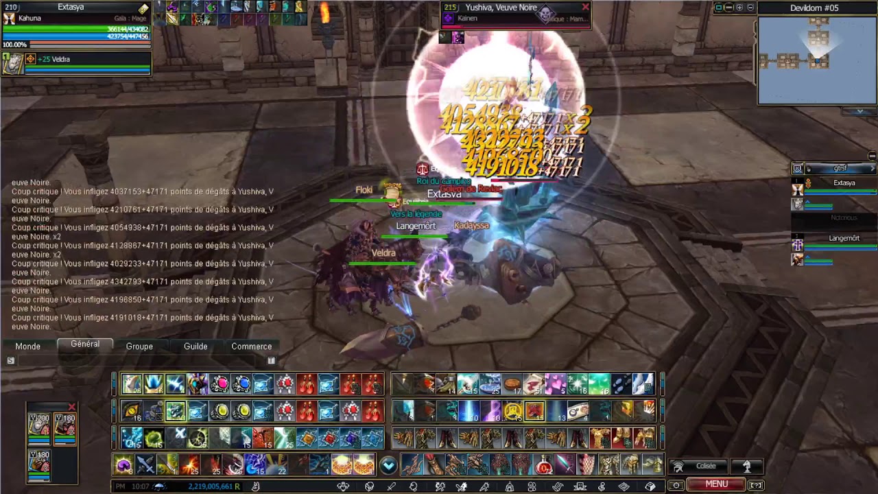 Rappelz 9.6 - S6 Devildom War Kahuna solo 5min48 (Abhuva FR)