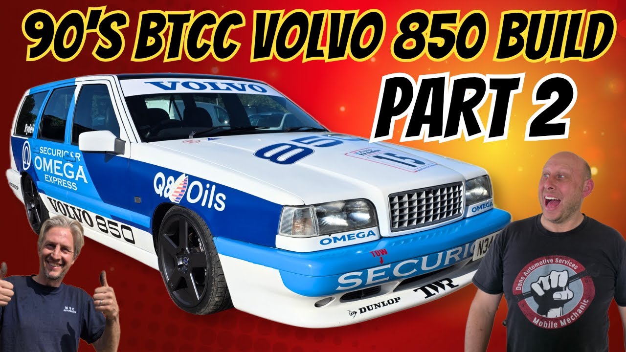 Последний отсчет до Спа и Нюрбургринга — гоночный Volvo 850 получает серьезную модернизацию!