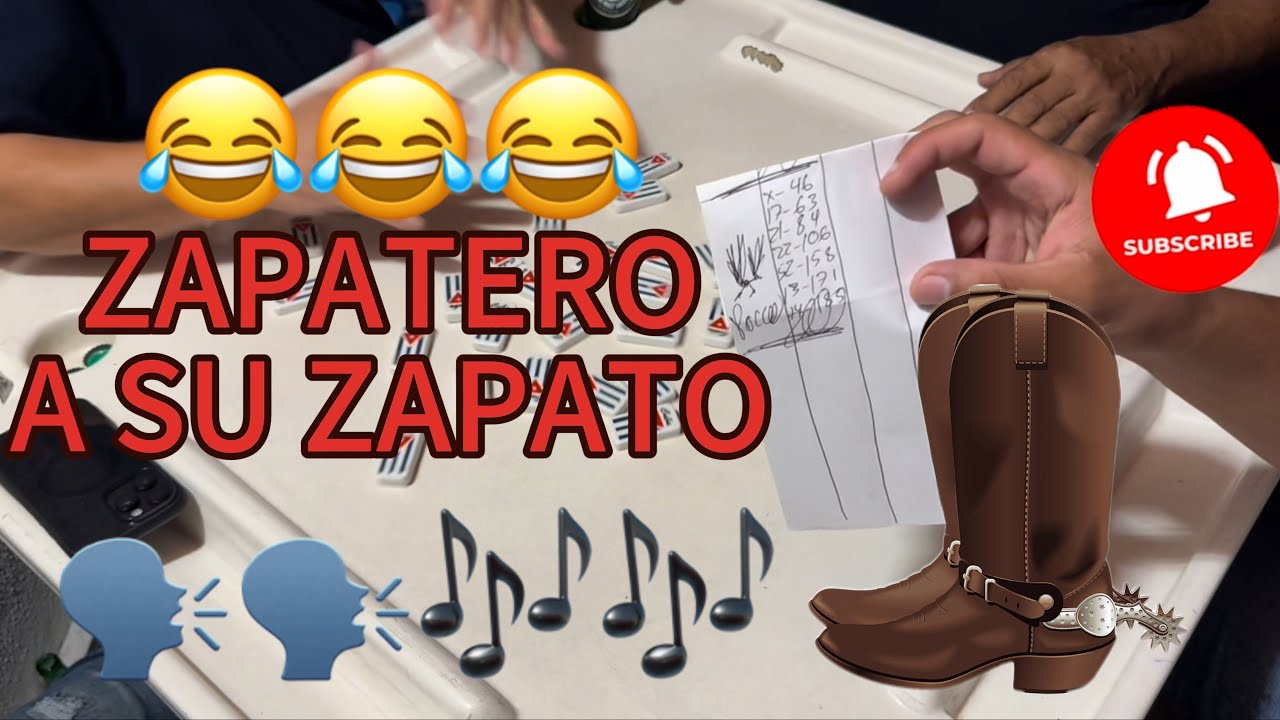 ZAPATERO A SU ZAPATO😂🎶