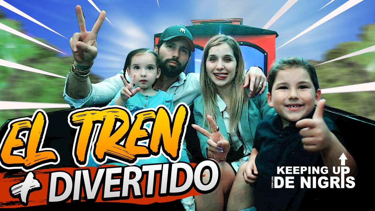El paseo en TREN más DIVERTIDO (Poncho pierde su celular) - Keeping Up Con Los DeNigris