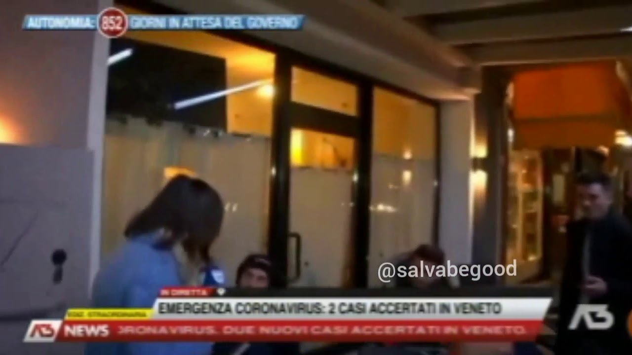Ragazzi veneti al bar sul Coronavirus: 