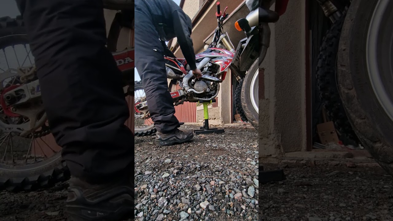 Honda CRF 250 2012  handstart hand start