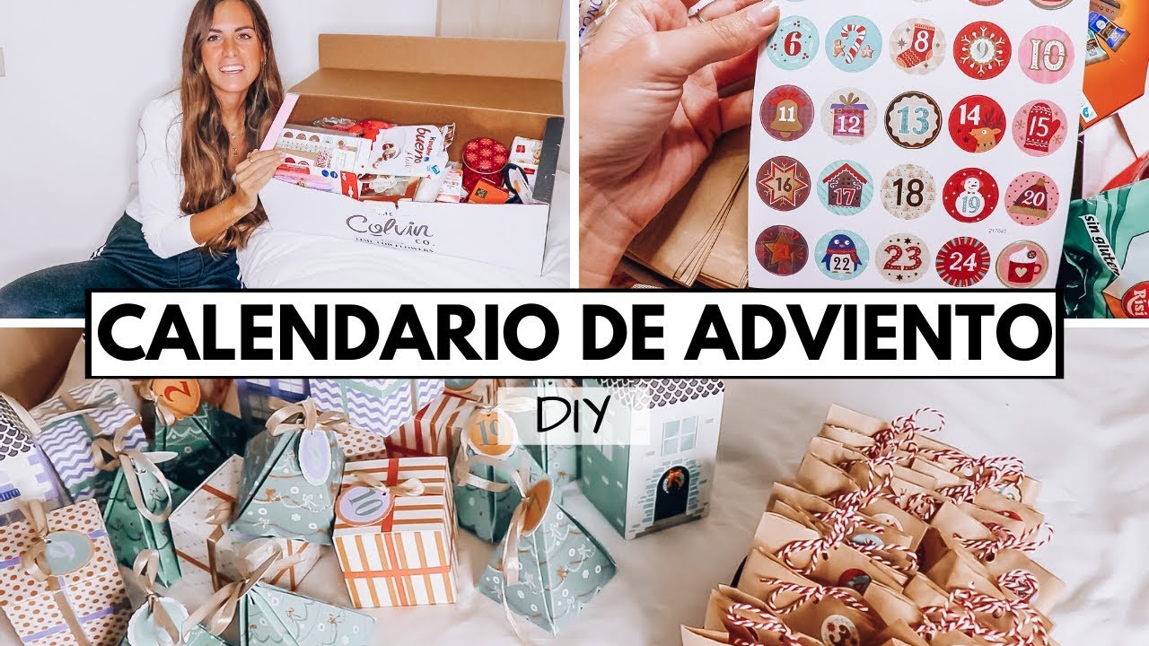 Calendarios de Adviento DIY | Dos opciones fáciles y baratas