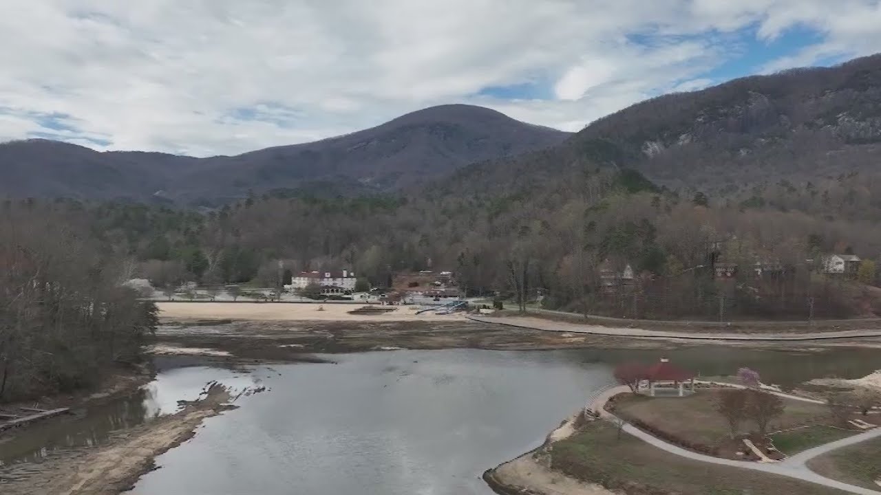Lake Lure town leaders excited for future as rebuilding continues after Hurricane Helene