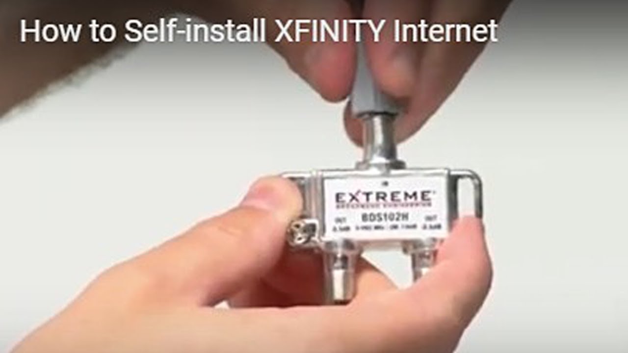 How to Self-install XFINITY Internet