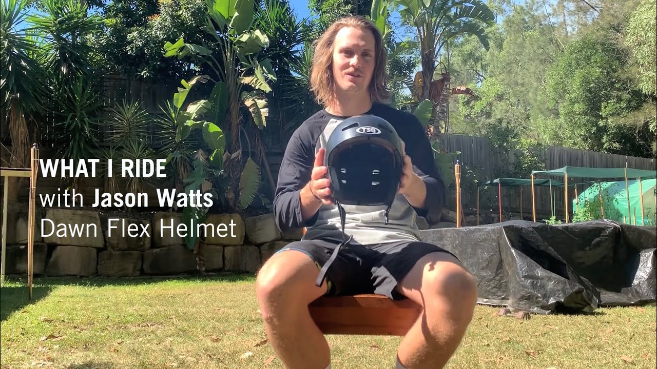 What I Ride &ndash; Jason Watts &ndash; TSG Dawn Flex Helmet