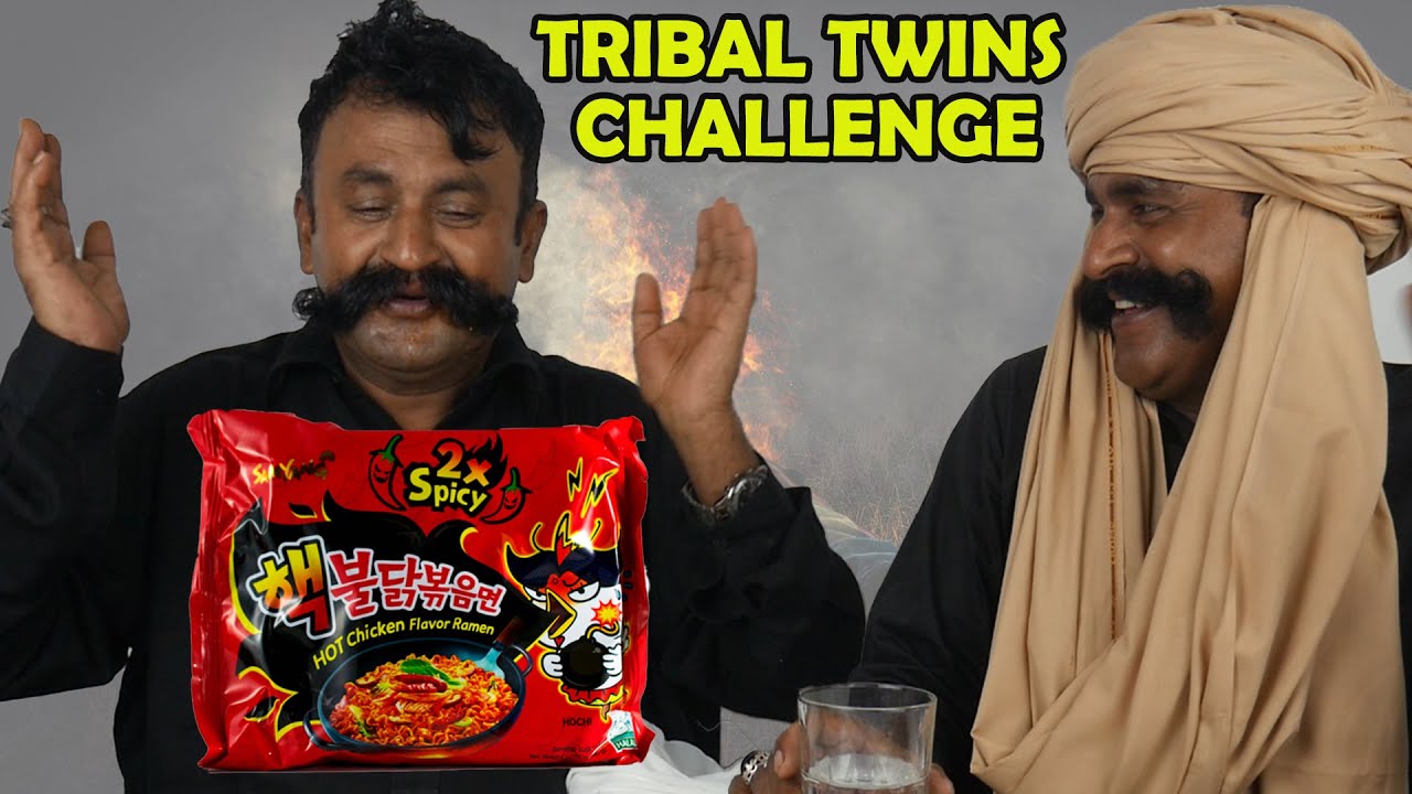 Tribal Twins пробуют острую лапшу рамэн