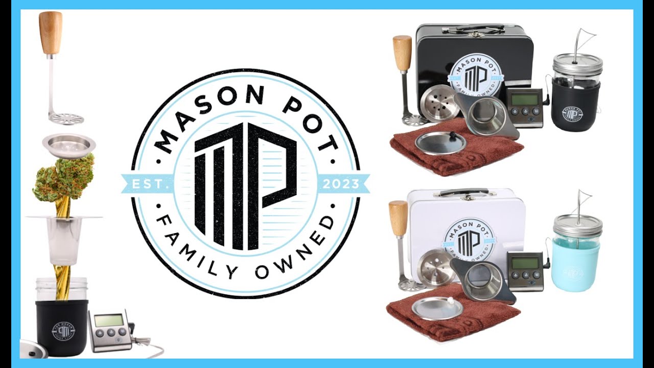 The Mason Pot Herbal Oil & Butter Infuser and Decarboxylation Kit | What's Inside The Box?
