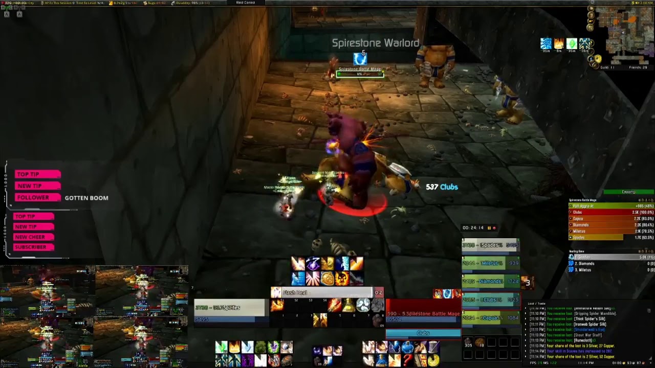 [SPADESBOX] Classic WOW (MMMMP) - Lower Blackrock Spire LBRS