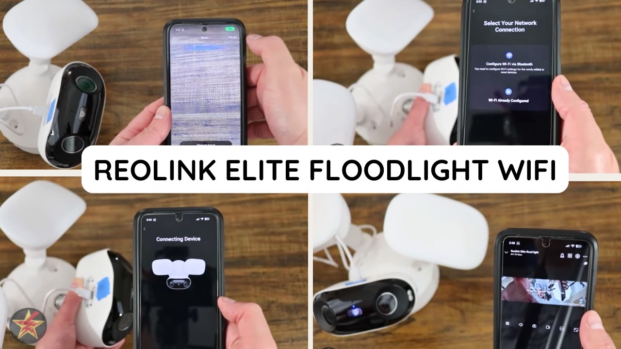 Как настроить Wi-Fi для прожектора Reolink Elite