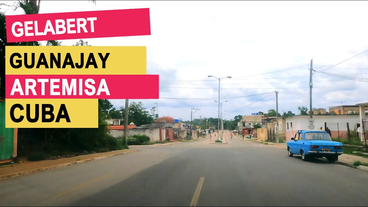 Manejando por el Municipio Guanajay, Artemisa Cuba