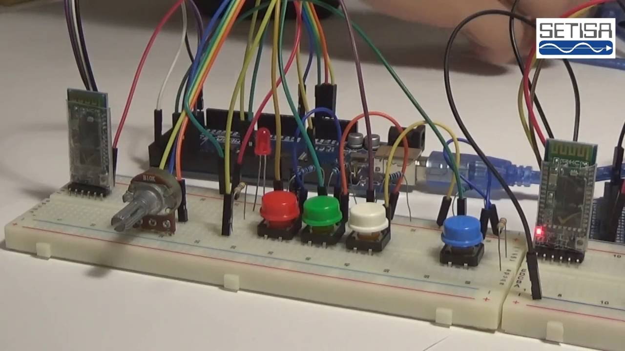 Comunicacion bluetooth Arduino-Arduino (Módulo HC-05)