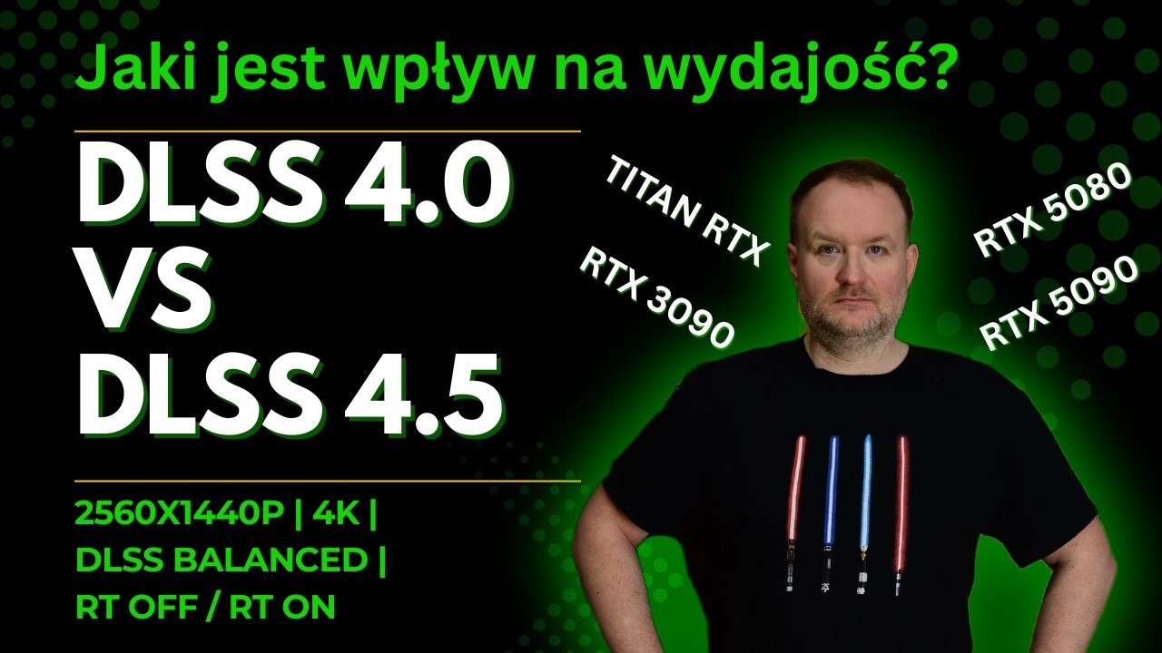 Testy DLSS 4.5 vs DLSS 4.0 – Porównanie wydajności na RTX 5090, RTX 5080, RTX 3090 i TITAN RTX!