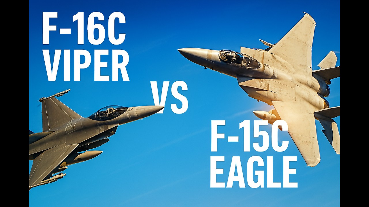 F-16C Viper vs F-15C Eagle | Falcon BMS