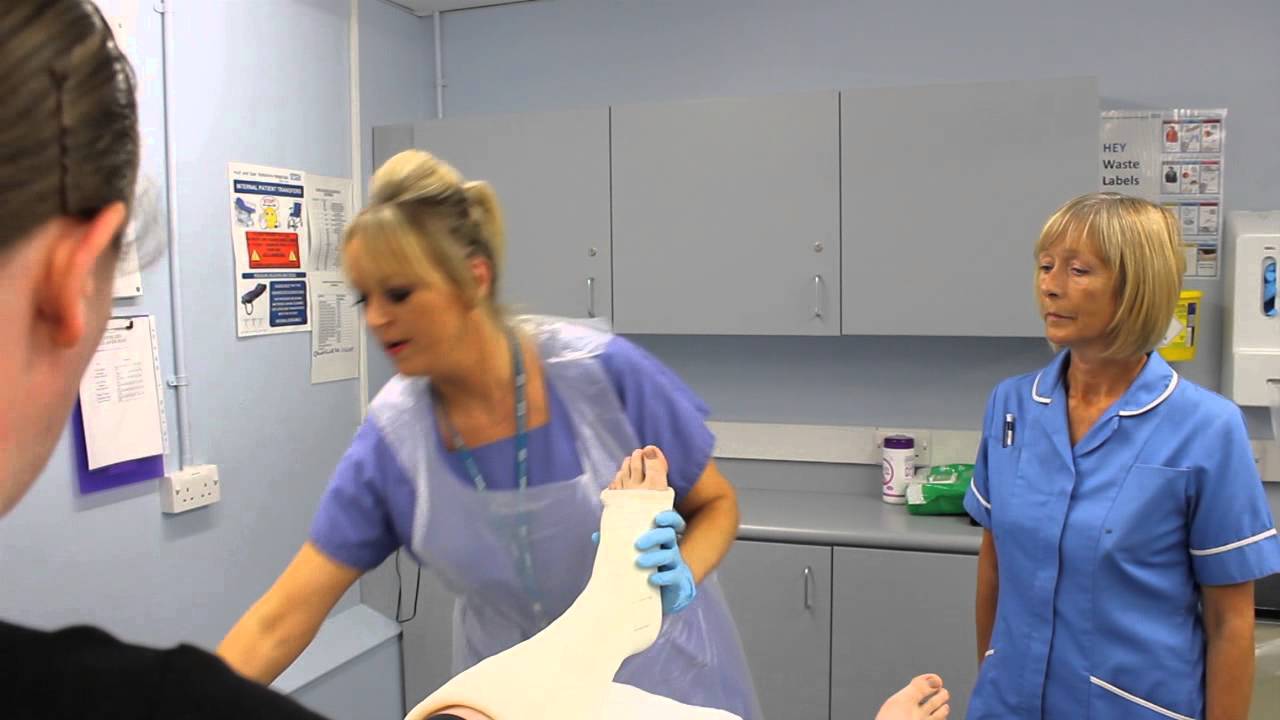 Caring for patients with plaster casts