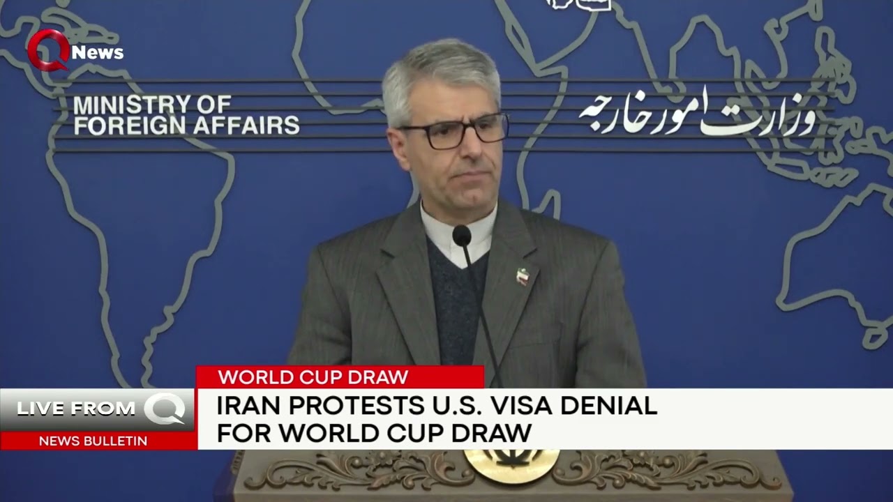 Иран осуждает отказ США в выдаче визы на церемонию жеребьёвки чемпионата мира по футболу FIFA