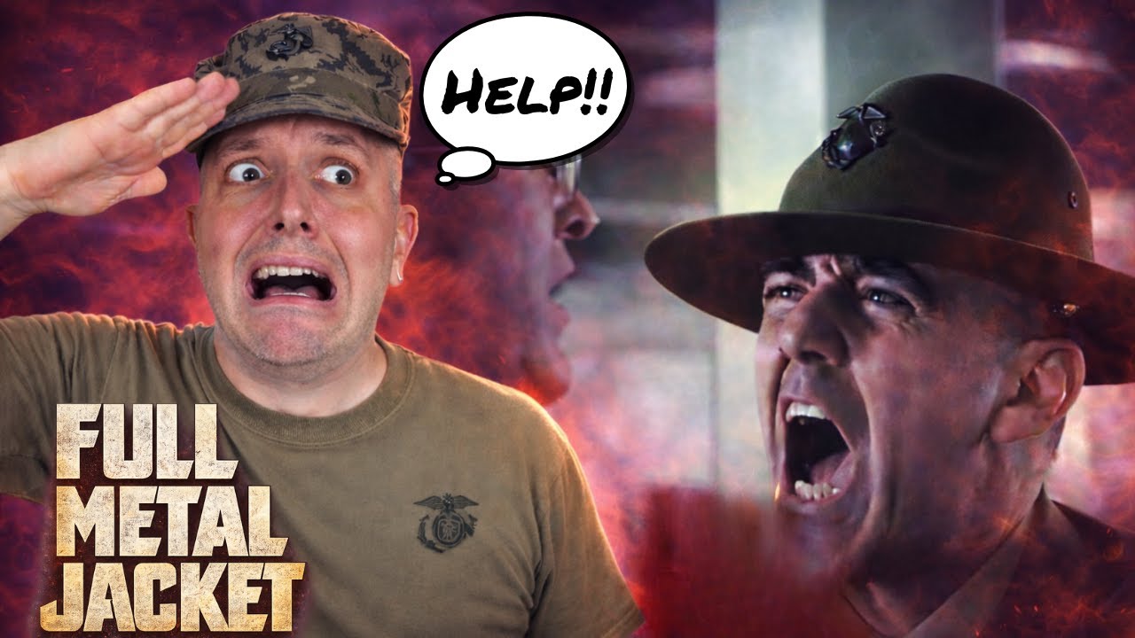 Full Metal Jacket Gunnery Sergeant Hartman Introduction! I Was NOT Ready...